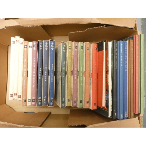 160 - FOLIO SOCIETY.  A carton of various vols. incl. Shakespeare's plays, some in slip cases.... 