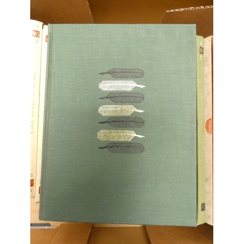 160 - FOLIO SOCIETY.  A carton of various vols. incl. Shakespeare's plays, some in slip cases.... 