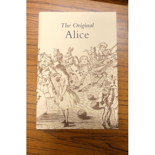 164 - FOLIO SOCIETY.  Lewis Carroll, Alice's Adventures Under Ground. Ltd. ed. 2494/3750. Facsimile vol. i... 