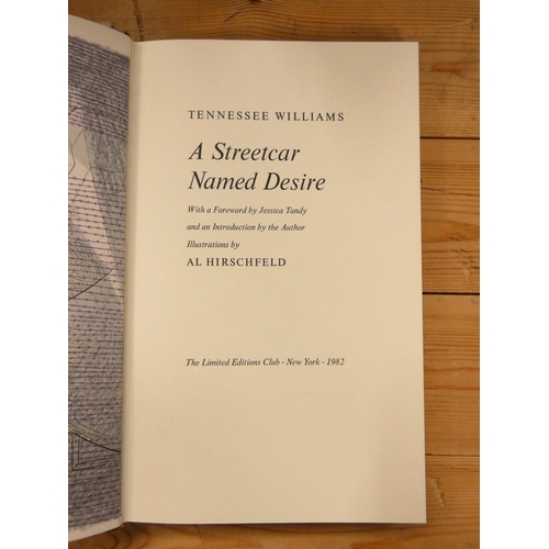 183 - WILLIAMS TENNESSEE.  A Street Car Named Desire. Ltd. ed. 958/2000 signed by the illustrator. Plates.... 