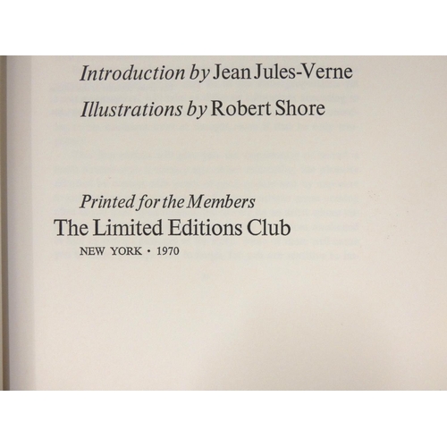 185 - VERNE JULES.  From the Earth to the Moon & Around the Moon. 2 vols. Ltd. ed. 267/1500.... 