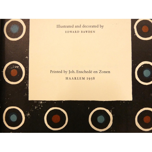 189 - AESCHYLUS.  Prometheus. Ltd. ed. 1031/1500. Illus. by John Farleigh. Folio. Two tone cloth... 