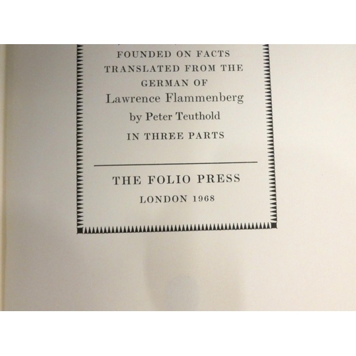 199 - FOLIO SOCIETY.  Northanger Set of Jane Austen Horrid Novels. 7 vols. in chipped glassine w... 