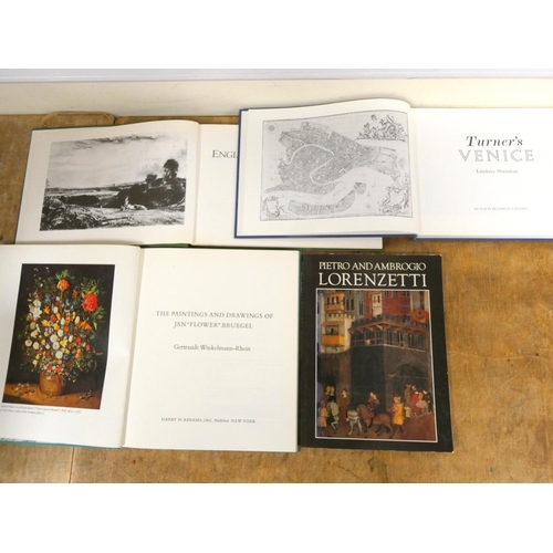 33 - Artists Monographs.  11 various vols., Turner, Old Masters, etc.