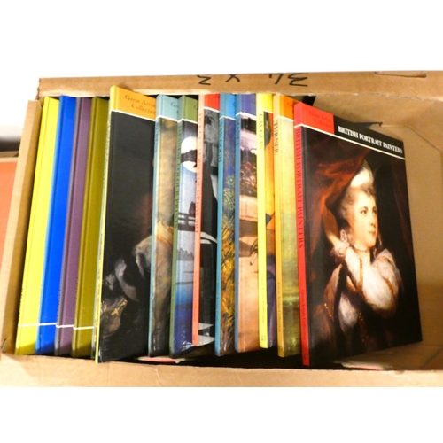 34 - Art Reference.  3 cartons of various vols., softback publications, Great Artists Collectio... 