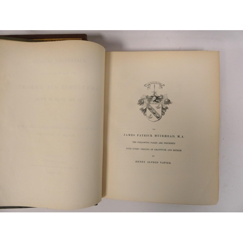 54 - NAPIER HENRY ALFRED.  Historical Notices of the Parishes of Swyncombe & Ewelme in the County of ... 