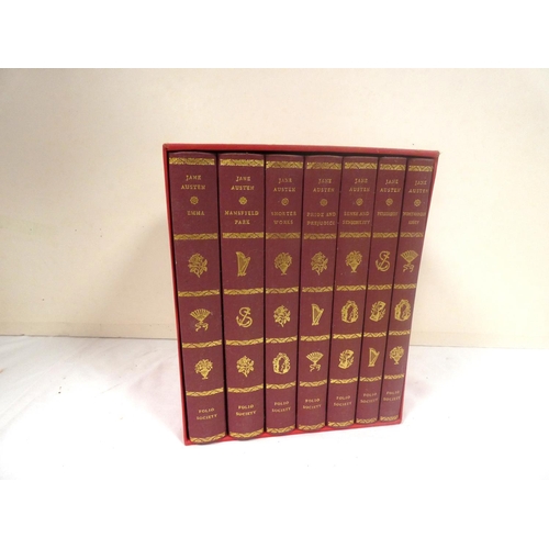 60 - FOLIO SOCIETY.  The Works of Jane Austen. 6 vols. in slip case.