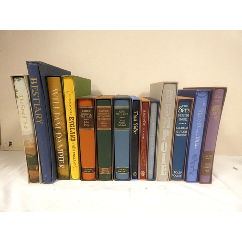 64 - FOLIO SOCIETY.  14 various vols. in slip cases.