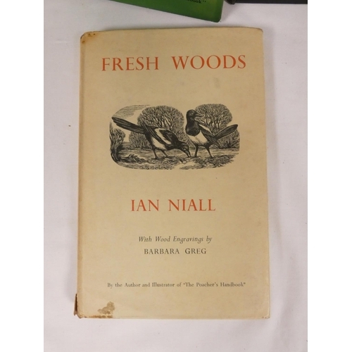 76 - NIALL IAN.  The Poacher's Handbook. Inscribed & signed to half title by the author. Wood eng. il... 