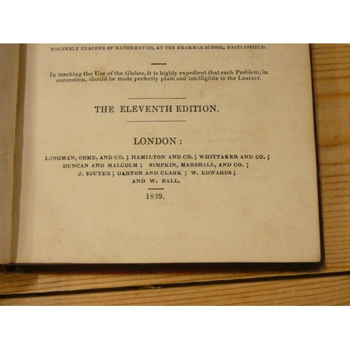 114 - MOLINEUX THOMAS.  A Concise Introduction to the Knowledge of the Globes. Rotating eng. frontis of a ... 