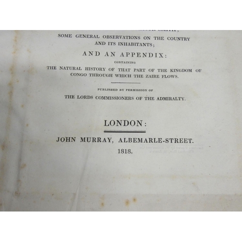 119 - TUCKEY CAPT. J. K.  Narrative of an Expedition to Explore the River Zaire Usually called t... 