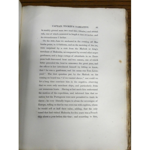 119 - TUCKEY CAPT. J. K.  Narrative of an Expedition to Explore the River Zaire Usually called t... 