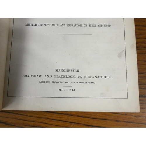 121 - BRADSHAW & BLACKLOCK (Pubs).   Bradshaw's Manchester Journal. Bound vol. 1 containing ... 