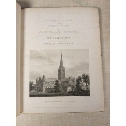 202 - DODSWORTH WILLIAM.  Historical Account of the Episcopal See & Cathedral Church of Saru... 