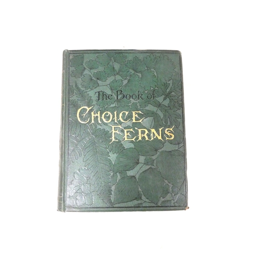 203 - SCHNEIDER GEORGE.  The Book of Choice Ferns. Vol. 2 only. Chromolitho plates & other i... 