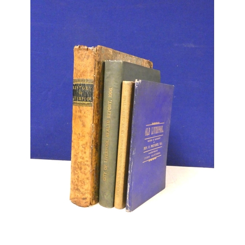 209 - ROBINSON WILLIAM (Pubs).  The History of Liverpool. Eng. frontis, plates & vignettes. ... 