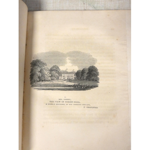 209 - ROBINSON WILLIAM (Pubs).  The History of Liverpool. Eng. frontis, plates & vignettes. ... 