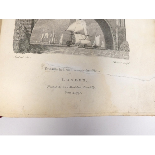 211 - AIKIN J.  A Description of the Country from Thirty to Forty Miles Round Manchester. Eng. frontis, ti... 