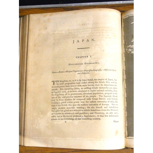 213 -  PINKERTON JOHN.  Modern Geography. The set of 3 vols. 48 eng. maps & plates, as ... 