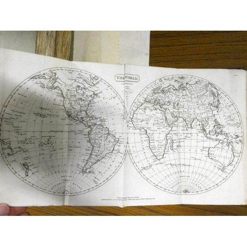 214 - PINKERTON JOHN.  Modern Geography. 15 fldg. eng. maps, as called for. Tree calf, good copy... 