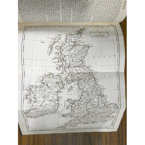 214 - PINKERTON JOHN.  Modern Geography. 15 fldg. eng. maps, as called for. Tree calf, good copy... 