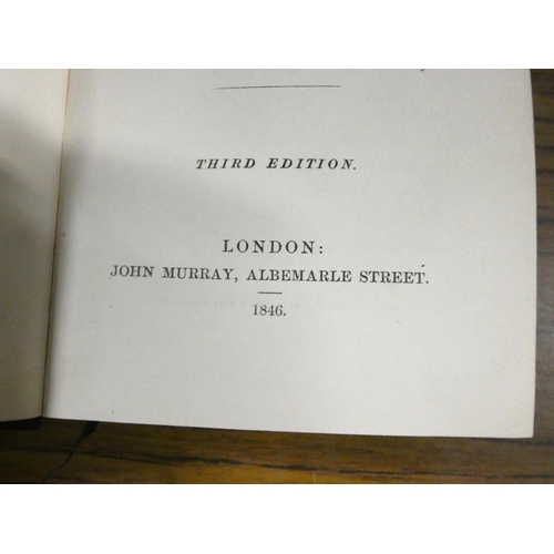 215 - HEAD SIR GEORGE. Forest Scenes and Incidents in the Wilds of North America. Fldg. frontis. map, hand... 