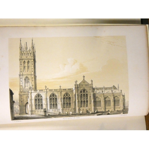 217 - COOKE H. T. (Pubs.)  Notices of The Churches of Warwickshire, Deanery of Warwick. Litho. t... 