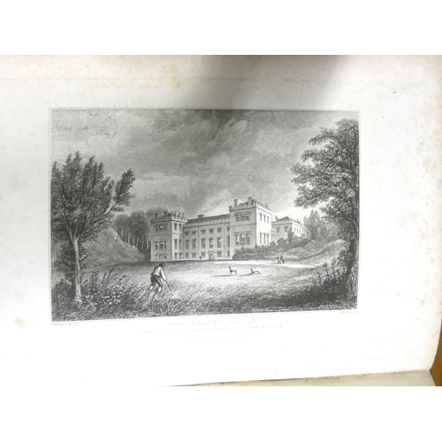 219 - JEFFERSON SAMUEL.   History and Antiquities of Allerdale Ward. Eng. frontis, plates & capitals. ... 