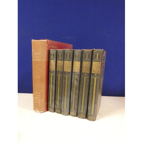 83 - BOULTON W. S. (Ed).   Practical Coal Mining. 6 vols. in Arts & Crafts bdgs.; also an odd vol. (v... 