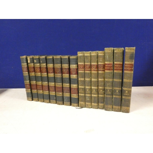 84 - SCOTT SIR WALTER.  Poetical Works. The set of 8 vols. 12mo. Calf, gilt backs. Edinburgh, 1822; also ... 