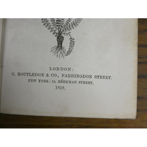 90 - PRATT ANNE.  Wild Flowers. 2 vols. Many col. plates. Small format. Half dark leather. 1898; also ano... 