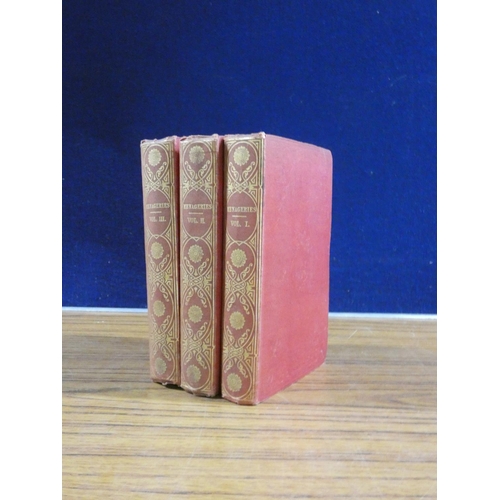 91 - NATTALI M. A. (Pubs).  The Menageries, 3 vols. re. quadrupeds. Many eng. text illus. 12mo. Nice orig... 