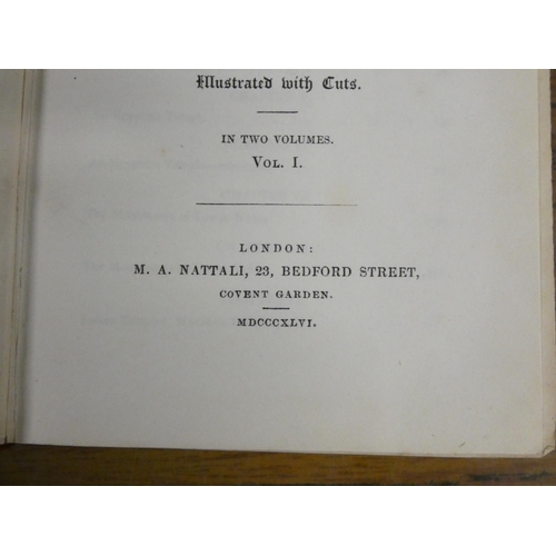 92 - LONG GEORGE.  The Antiquities in the British Museum. 2 vols. Eng. plates & text illus. 12mo. Nic... 