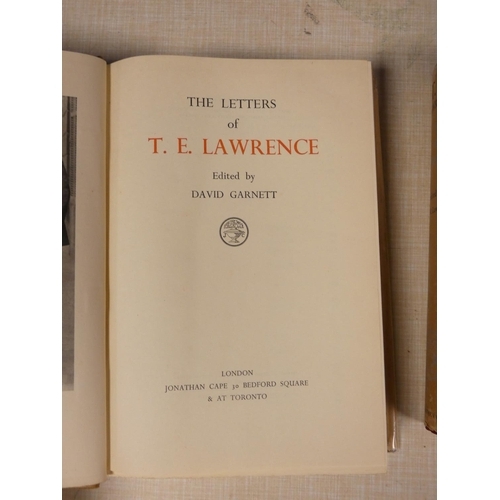 81 - LAWRENCE T. E.  The Letters, 1938 & T. E. Lawrence by His Friends, 4th imp., 1938. Each in d.w's... 