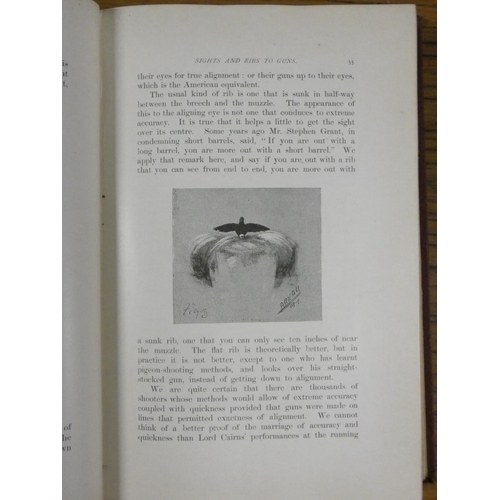 87 - TEASDALE-BUCKELL G. T.  Experts on Guns & Shooting. Illus. Royal 8vo. Orig. maroon cloth. 1900; ... 