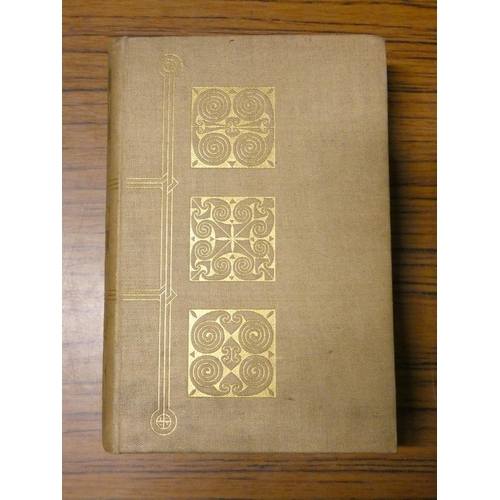 99 - BURNS ROBERT.  The Centenary Burns. 4 vols. Etched plates by William Hole. Arts & Crafts buff gi... 