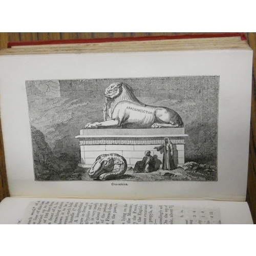 92 - LONG GEORGE.  The Antiquities in the British Museum. 2 vols. Eng. plates & text illus. 12mo. Nic... 