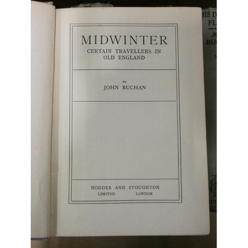 101 - BUCHAN JOHN.  Lake of Gold. Orig. cloth in d.w. Toronto, 1941; also 13 others by John Buchan incl. 1... 