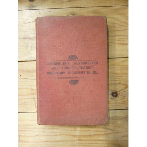 109 - COPE F. F. & CO.  Cumberland, Westmorland & Furness District Directory & Buyer's Guide, ... 