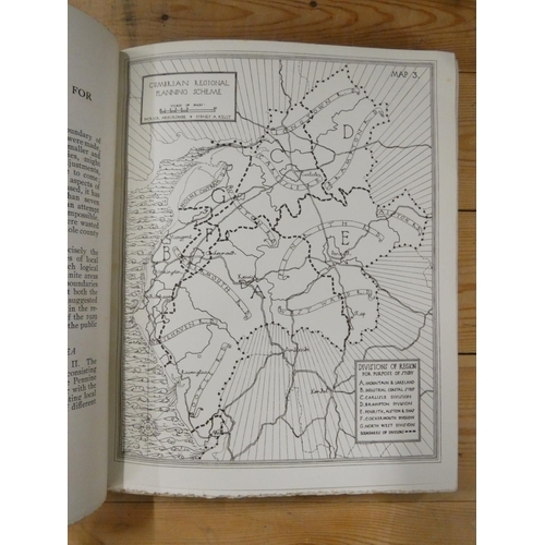 115 - KELLY & CO.  Directory of Cumberland. Fldg. map. Orig. red cloth, soiling & wear. 1897; also... 