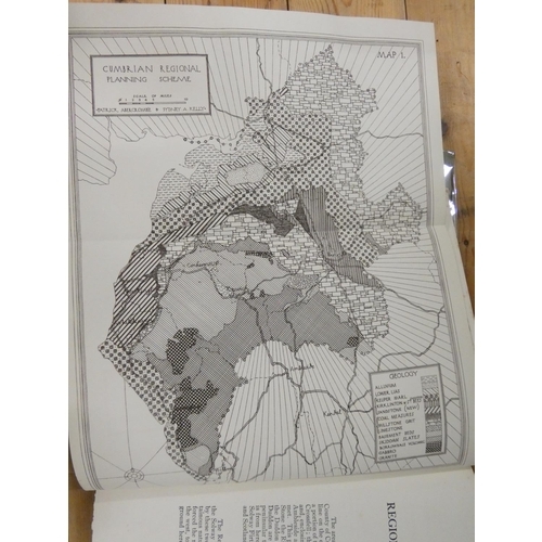 115 - KELLY & CO.  Directory of Cumberland. Fldg. map. Orig. red cloth, soiling & wear. 1897; also... 