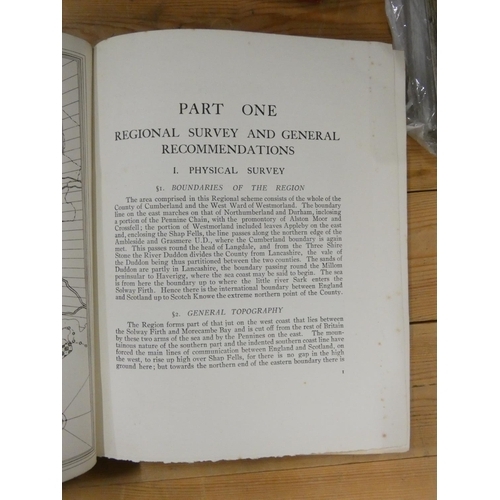 115 - KELLY & CO.  Directory of Cumberland. Fldg. map. Orig. red cloth, soiling & wear. 1897; also... 