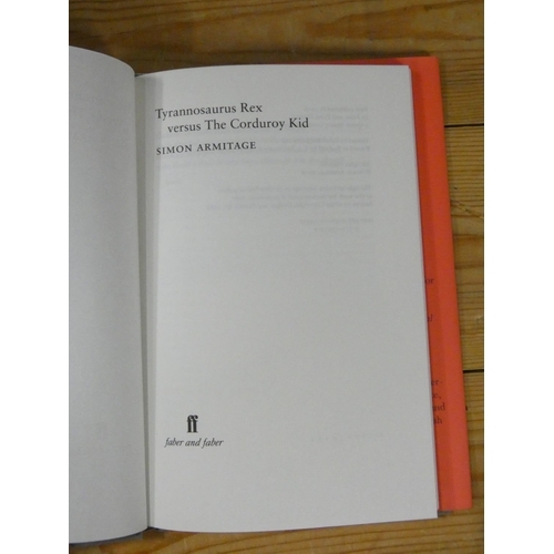 175 - FABER & FABER (Pubs) & others.  16 modern poetical 1sts in d.w's, Simon Armitage, Carol Ann ... 