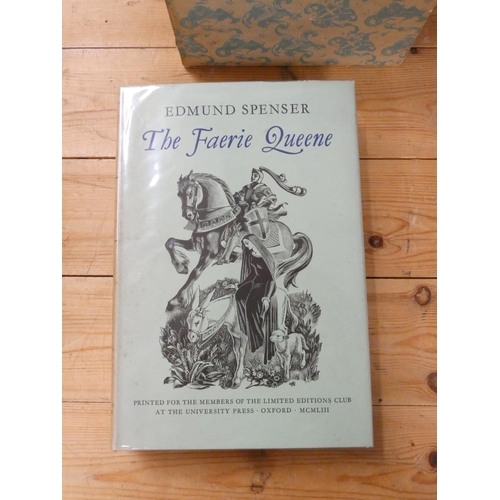 178 - SPENSER EDMUND.  The Faerie Queene. 2 vols. Ltd. ed. 400/1500 signed by the illustrator Agnes Miller... 