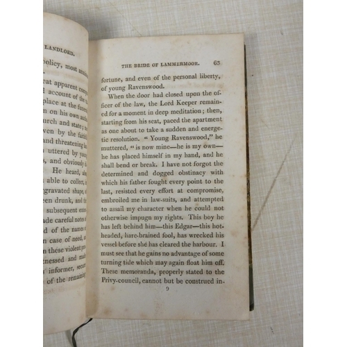 84 - SCOTT SIR WALTER.  Poetical Works. The set of 8 vols. 12mo. Calf, gilt backs. Edinburgh, 1822; also ... 