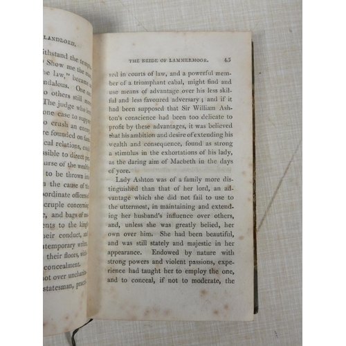 84 - SCOTT SIR WALTER.  Poetical Works. The set of 8 vols. 12mo. Calf, gilt backs. Edinburgh, 1822; also ... 