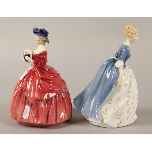 4 - Royal Doulton figurines Genevieve HN1962 and Alison HN2336 (2)