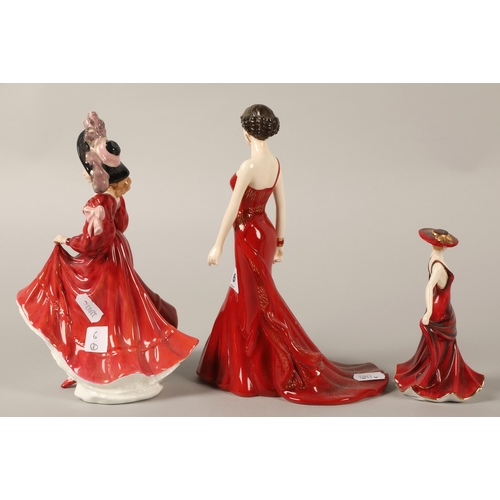 6 - Three Royal Doulton figurines to include Alicia HN5484, To Someone Special HN5450, and Patricia... 