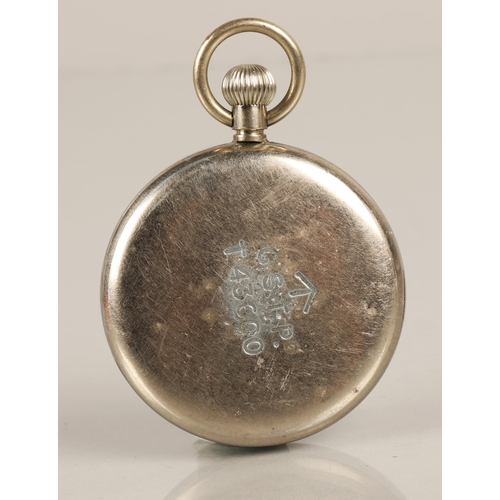 65 - Military issue pocket watch, GSTP T43600