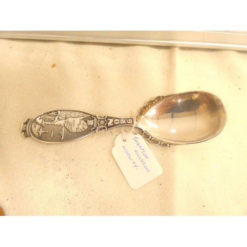 261 - Thompson Knudson Norway serving spoon